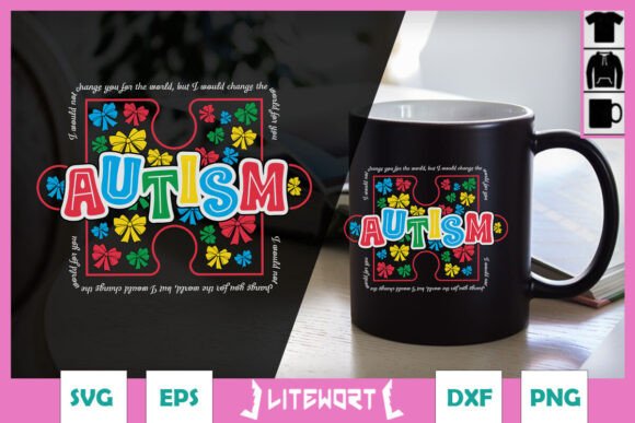 Autism Nothing Can Change Mom Love SVG