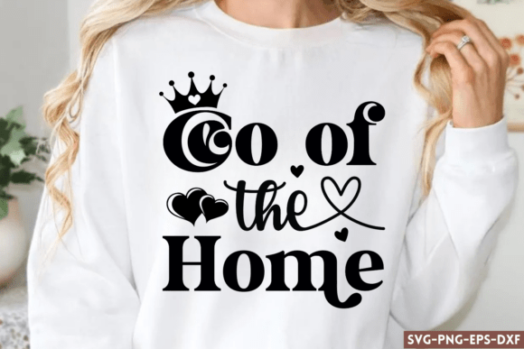 Ceo of the Home SVG, Mom Quotes SVG