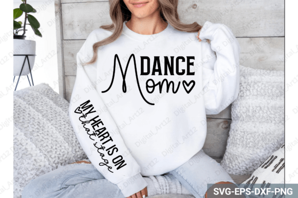 Dance Mom Sleeve SVG Design