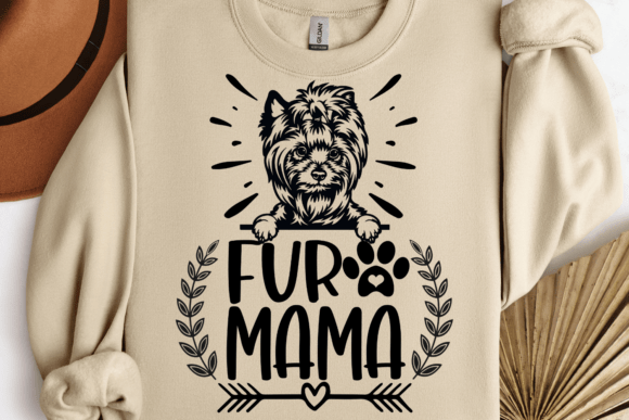 Fur Mama SVG, Dog Mom Quotes SVG