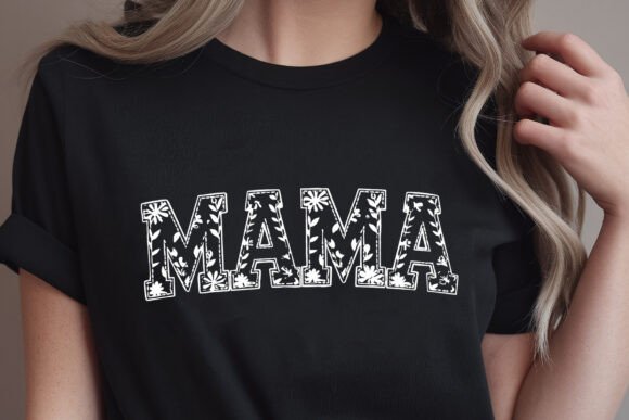 Mama SVG, Mom T-shirt SVG