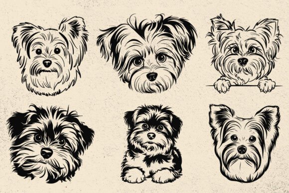 Morkie SVG Cricut, Morkie Mom Dog Svg